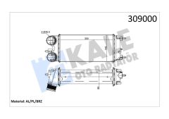 TURBO INTERCOLL RADYATORU TRANSIT COURIER FIESTA VI 08 B MAX ECOSPORT 13 1.5TDCI 1.6TDCI-KALE 020CAC120-AV219L440AB AC FT766K775BA 188281