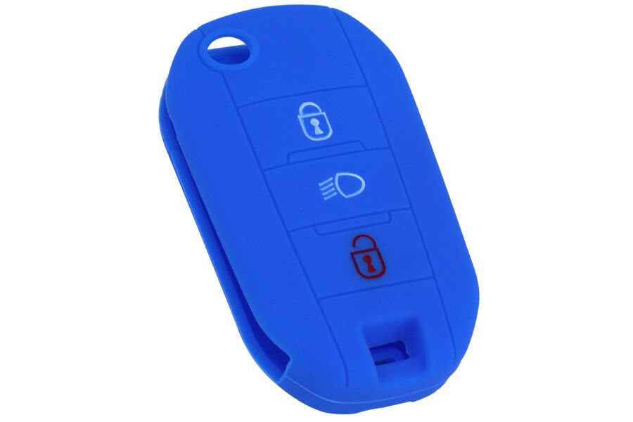 KONTAK ANAHTAR KUMANDA KORUYUCU KILIF SİLİKON MAVİ CITROEN C5-AIRCROSS-AFT HMA024-M-HMA024-M