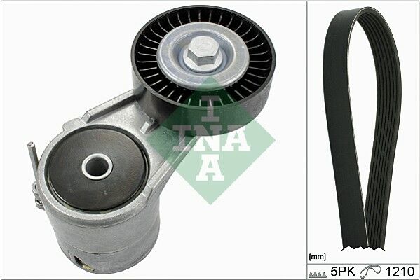 ALTERNATÖR GERGİ KİTİ ASTRA F-G-H-COMBO-CORSA B-C-ZAFIRA-VECTRA C 1.4-1.6-1.8i-1.8 16V 5PK1210 6340626-1340635-INA 529000810-1340555-90571758-1340514-9157970