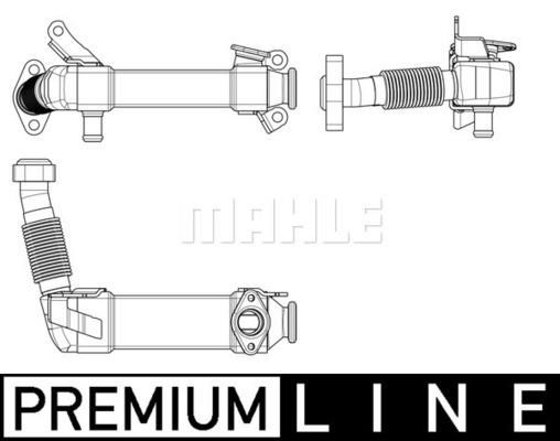 EGR VALFI BMW E46 E87 E90 E60 E70 M47 M57-MAHLE-11717790065