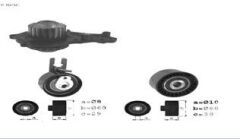 TRİGER SETİ DEVİRDAİMLİ FIESTA FUSION 02 08 1.4 TDCI C2-C3-NEMO-BIPPER-206-307 1.4 HDİ EURO 4 02 144 DİŞ 2S6Q8A615AB-2S6Q8591BA-GATES KP15587XS-2S6Q8B596AB-1609524980-0831.T3
