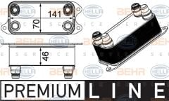 SANZIMAN YAG SOGUTUCUSU MERCEDES W204 W212 C218 X218 R172-MAHLE-A0995002300