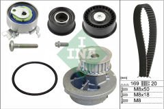 DEVİRDAİMLİ EKSANTRİK GERGİ KİTİ ASTRA F-CORSA B-VECTRA B 1.4i-1.6i-1.8i 16V X14XE-X16XEL-X18XE 1334066-9192797-90444079-INA 530007830-95516734-1606274-93180219-1629061