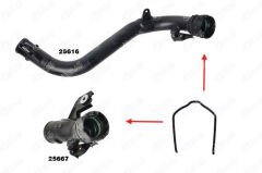 TURBO BORUSU SEKMANI NISSAN JUKE-NV200 1.5DCI 12-IBRAS-144601FE0C