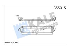 TURBO RADYATORU FOCUS II FOCUS II CMAX 1.6TDCI 1.8TDCI 2.0TDCI 04 08 CMAX 1.6TDCI 2.0TDCI 07-KALE 355015-1673687-1421281-1352448-8V619L440AC