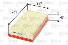 HAVA FİLTRESİ FOCUS 1.4 16V-1.6 16V-1.8 -1.8TDCI 98-04 - CONNECT 1.8 16V-1.8TDCI 02- 0986TF0070-VALEO 585010-1058022-7T169601A1B-98AX9601AA