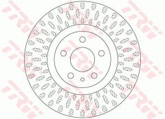 ON FREN DISKI FIAT 500L 12 284x22x44-TRW DF6522-51884303-51885408-51937217-51937218
