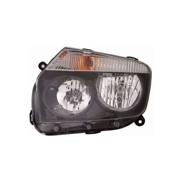 FAR SİNYAL SOL DACIA DUSTER 2010 SİYAH MANUEL H1 H7-AYFAR 404525-260605370R-260609877R