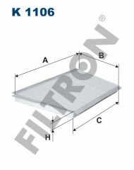 POLEN FILTRESI MERCEDES W203 CL203 S203 C209 A209-FILTRON K1106-A2038300118