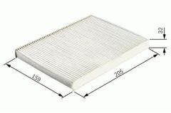 POLEN FİLTRESİ P207 1.4-1.4HDI-1.6HDI-1.4 16V-1.6 16V 06 C3 II 1.4-1.4HDI-1.6HDI 09 KARBONLU-SARDES SCA725-2-6447.VX-1609428180-6479.90