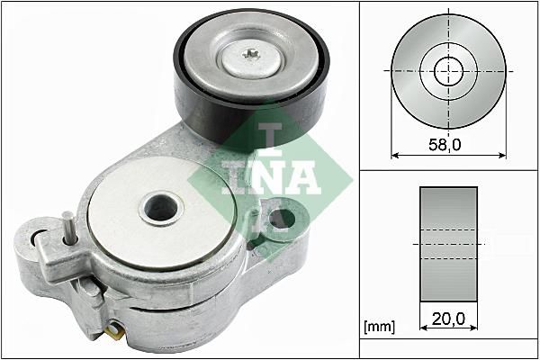 ALTERNATÖR GERGİ RULMANI GOLF5/6-JETTA-PASSAT-SCIROCCO-TIGUAN-A3-LEON 1.4TSI 04-10 BLG-BMY-CAVA-INA-03C145299M