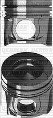 PISTON SEKMAN STD 85.01MM MASTER MOVANO III 2.3 CDI CDTI 10 M9T676 Euro5-YENMAK 31-04187-000-120A17400R-120A11957R