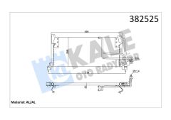 388800 KLİMA RADYATÖRÜ OPEL COMBO-CORSA B 1.2 1.4 1.7D 93-01 CORSA PICK-UP 1.4GLS 94-97 1.0 97-02 KURUTUCUSUZ BRAZING AL-AL 631x368x20 1850032-52484309-90486844-90508124-KALE 382525-1618015-1618045-1618071-1618108