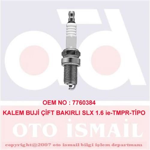 BUJİ OE014/T10 KALEM BUJİ ÇİFT BAKIRLI SLX 1.6 ie-TMPR-TİPO RC7YCC/PC021-CHAMPION-7760384