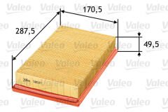 HAVA FILTRESI MERCEDES OM601 W201 W124 S124-VALEO 585117-A6010940404