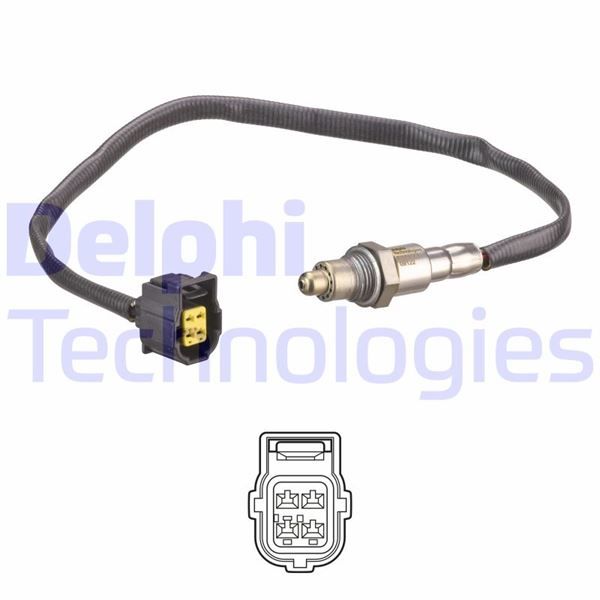 OKSIJEN SENSORU MERCEDES M274 W204 S204 C204 W205 S205 W212 C207 A207 X204 R172-DELPHI-A0075426418