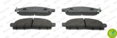 ÖN BALATA L200 PİCK-UP 2.5DI-D KBT-KAT 05-10 L200 2.5DI-D 07-10-FERODO FDB4023-4605A198-4605A284-WVA24529