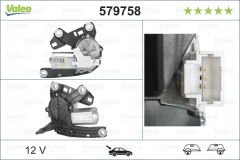 SİLECEK MOTORU ARKA CITROEN Berlingo 08 ; PEUGEOT Partner 08-VALEO-6405LR-6405-LR