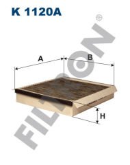 POLEN FILTRESI MERCEDES ML-CLASS W163 98 05 KARBONLU-FILTRON K1120A-A1638350247