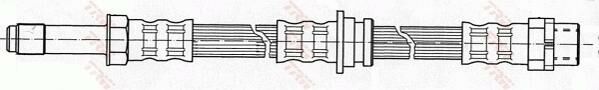 FREN HORTUMU ARKA BMW E46 97 06-TRW PHB425-34301165074-34301165174