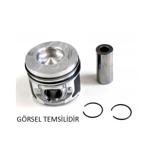 PISTON SEGMAN 0.40 69.60MM FIORINO 1.3 75HP JTD II 1.6 Euro5 -ASTRA J CORSA D 1.3 09-YENMAK 31-04198-040