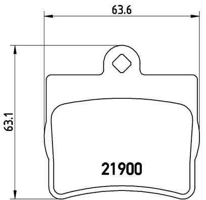FREN BALATASI ARKA MERCEDES C-CLASS W202 94 00-VALEO 670763-A0054201820