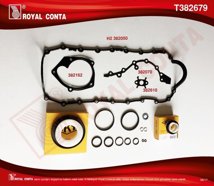 ALT TAKIM CONTA SKT KEÇELİ CLIO-MGN 1.5 DCİ-ROYAL T382679