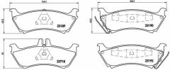 FREN BALATASI ARKA MERCEDES ML-CLASS W163 98 05-VALEO 670813-A1634201420