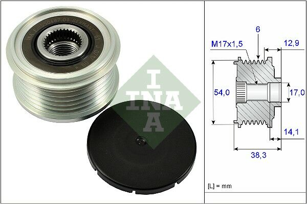 ALTERNATÖR KASNAĞI 6 KANAL 208 2008 308 T9 301 C3 III C3 PICASSO C4 II DS4 C4 CACTUS C-ELYSEE DS3 EB2-INA-1608066080-9806007480-1610048280