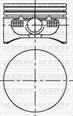 MOTOR PİSTON SEGMAN STD ASTRA-MERIVA-VECTRA-ZAFIRA 99 Y16 XE/ Z16XE 79.0-YENMAK 31-04215-000