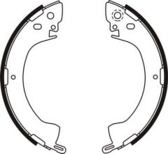 ARKA PABUÇ BALATA H100 KAMYONET 04 KIA BONGO K2500-K2700 03 GS8428-SANGSIN SA176-MN102271-MB587661-MB699017