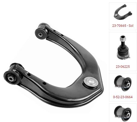 SALINCAK ÖN SAĞ ÜST VW AMAROK 10-KAPIMSAN 23-70664-2H0407022B