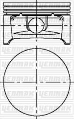 MOTOR PİSTON SEGMAN STD MERIVA-ASTRA Twinport 03 Z 1.6 XEP 79.0-YENMAK 31-04216-000