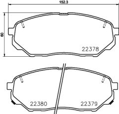 ÖN FREN BALATASI KIA SORENTO 15-SANGSIN SP1690-58101C5A70