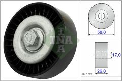 KAYIS GERGI RULMANI MERCEDES W169 W245-INA 532066910-A2662020419