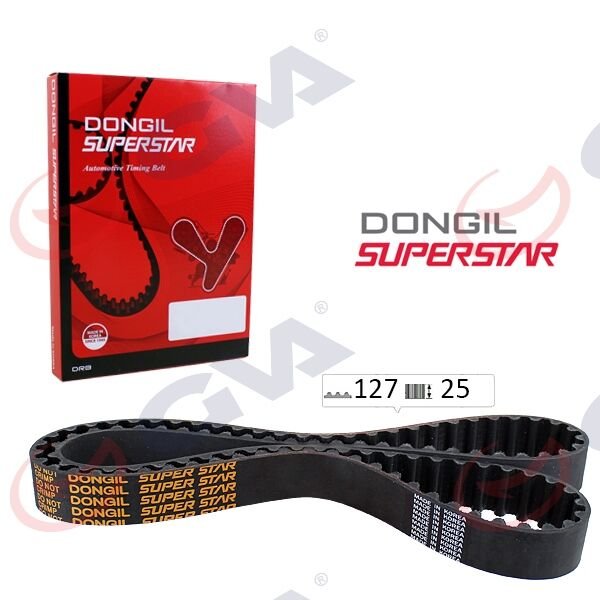 TRİGER KAYIŞI 127x254 DAEWOO CHEVROLET AVEO KALOS LACETTI NUBIRA 1.4-1.6 16V 03-DONGIL 127RU25-96183352-96417177-96814098