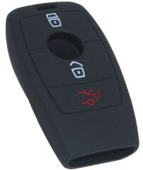 KONTAK ANAHTAR KUMANDA KORUYUCU KILIF SİLİKON SİYAH MERCEDES C200 D-AFT HMA085-S-HMA085-S