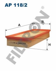 HAVA FILTRESI MERCEDES S-CLASS M104 W140 93 98-FILTRON AP118.2-A0030947204