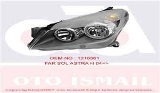 SOL FAR ASTRA H 03/04 TANIM GW / ELEKTRİKLİ H7 H1 SİYAH-HELLA 1EG270370311-93178635-1216561-93190386