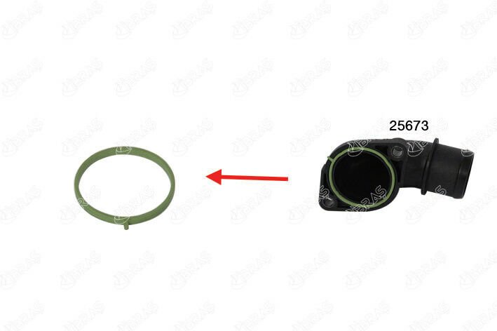 TURBO BORUSU CONTASI NISSAN QASHQAI-QASHQAI II 1.5 DCI-IBRAS 25675-14460JD52B
