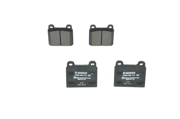 FREN BALATASI ON MERCEDES W108 W109 W111 W112 W114 W115 R107-BOSCH 0986460113-A0014207720