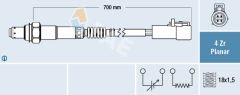 OKSIJEN SENSORU FORD C MAX II DXA/CB7.DXA / CEU :1.6 TI 10 FOCUS III: 1.6 TI 11 MONDEO IV BA7-FAE 77615-DV61-9G444-AA