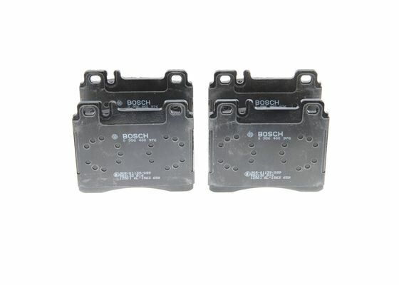 FREN BALATASI ON MERCEDES S-CLASS W140 91 98-BOSCH 0986460976-A0024202620
