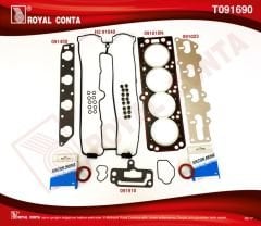 ÜST TAKIM CONTA KEÇELİ-SUBAP LASTİKLİ ASTRA F-ASTRA G VECTRA A-VECTRA B 2.0 16V 136HP. 94-00-ROYAL T091690-1606770-90509837