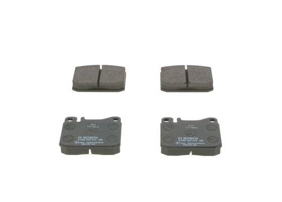 FREN BALATASI ON MERCEDES W123 C123 W126 C126 R107-BOSCH 0986463412-A0014209920