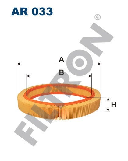 HAVA FILTRESI MERCEDES M102 W201 W123 C124-FILTRON AR033-A0020945804