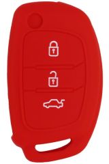 KONTAK ANAHTAR KUMANDA KORUYUCU KILIF SİLİKON KIRMIZI HYUNDAI ACCENT BLUE 2013-2018-AFT HMA072-K-HMA072-K