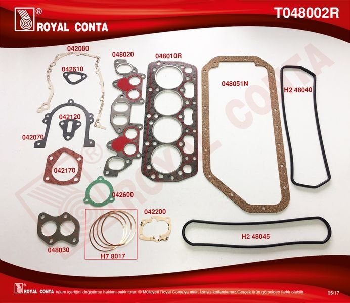 MOTOR TAKIM CONTA KARTER-MANTAR FAVORIT-FELICIA-FORMAN-ROYAL T048002R-115091000