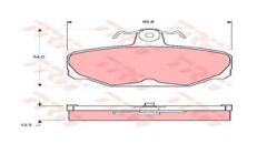 ARKA BALATA FİŞSİZ GRANADA-SCORPIO-SIERRA 97-TRW GDB472-87GB2M008BA-1652206-6485895