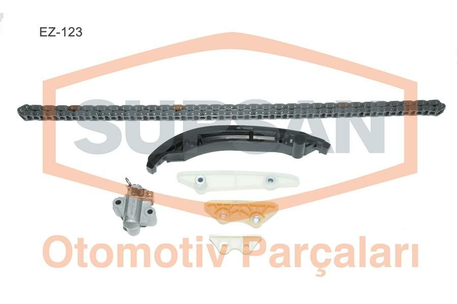 EKSANTRİK ZİNCİR SETİ TRANSIT V348 V363 RANGER 11- 2.2 155PS-SUPSAN EZ-123-KTBK3Q6M000A1A-BK3Q6M000A1A-T199207